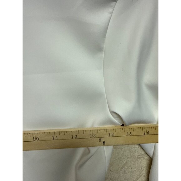 Good American Scuba Scoop Body Suit Women's White Long Sleeve Thong Medium NWT - Picture 8 of 12